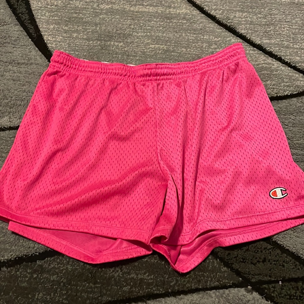 Hot pink Champion Shorts